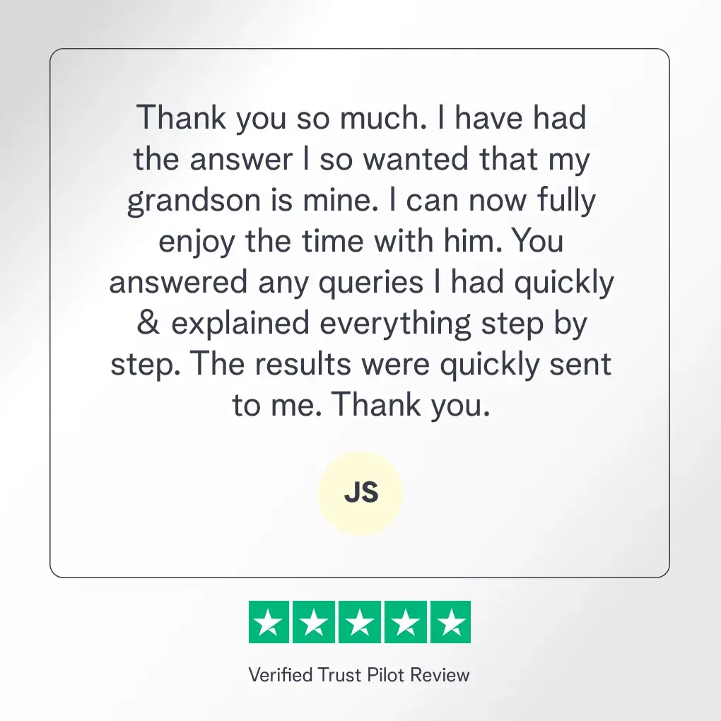 At-Home Grandparent DNA Test 3